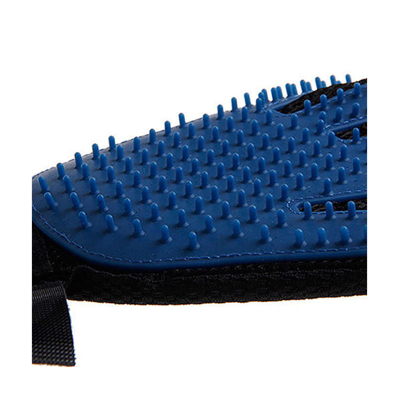 Pet Grooming Glove with Silicone Tips for Fur Removal