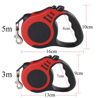 Automatic Retractable Dog Lead (3M / 5M)
