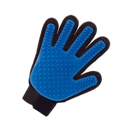Pet Grooming Glove with Silicone Tips for Fur Removal